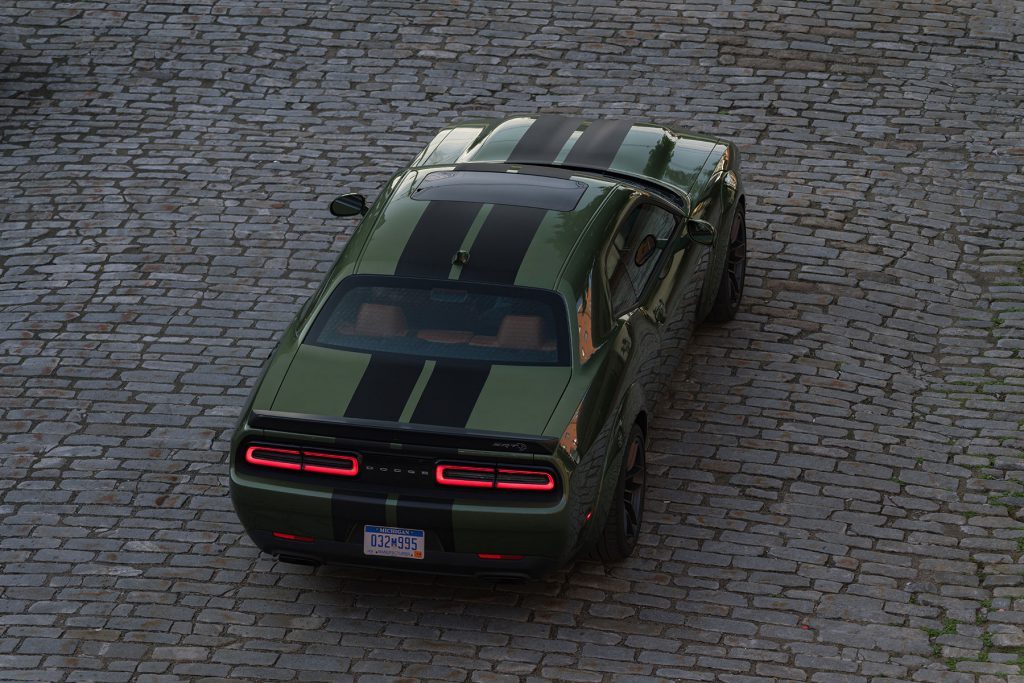 Java Green Hellcat Dodge Challenger Hellcat Green Grün Mal Anders: Geiger Dodge